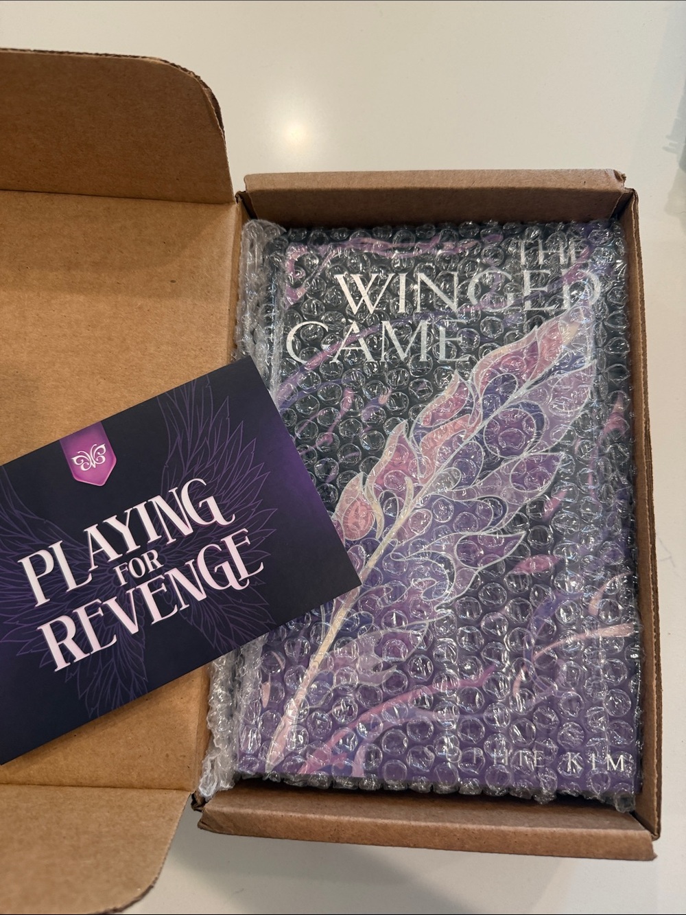 The Winged Game by Sophie Kim Fairyloot Edition